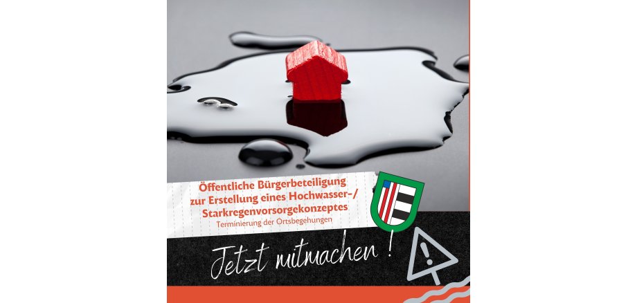 Öffentliche Bürgerbeteiligung zur Erstellung eines Hochwasser-/Starkregenvorsorgekonzeptes Terminierung der Ortsbegehungen Sehr geehrte Mitbürgerinnen und Mitbürger, aufgrund immer häufiger auftretender lokaler Starkregenereignisse wir... (Instagram Post) - 1